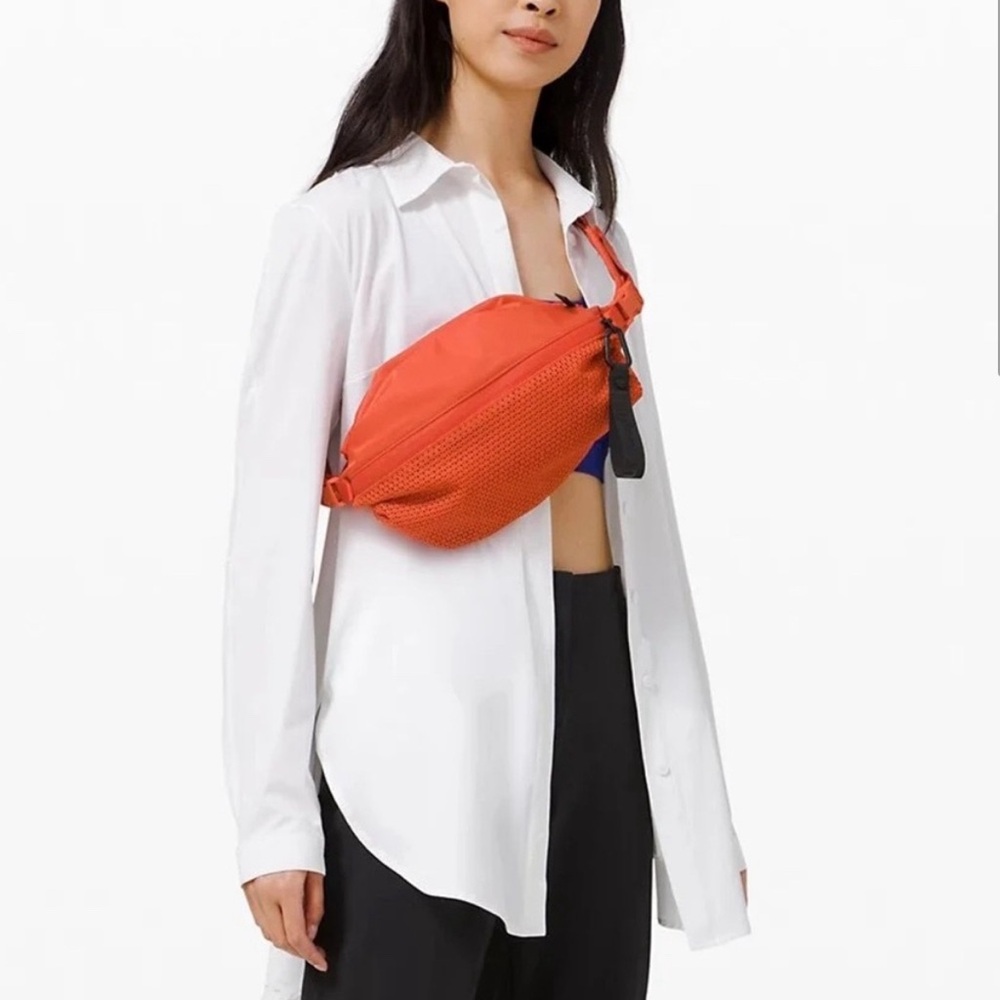Lululemon Orange All Hours Belt Bag